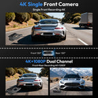 4K Dash Cam for Hyundai Tucson & Santa Cruz2022-2026,Integrated OEM Look