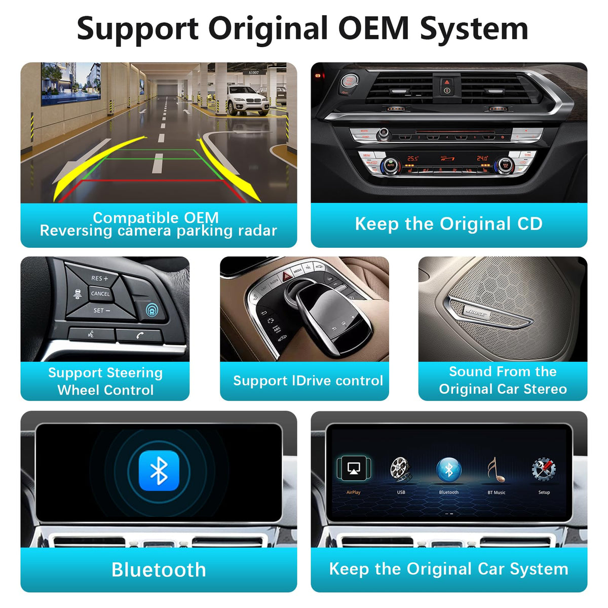 12.8" CarPlay for Mercedes E Class W212 S212 NTG4.5 13-14 Android