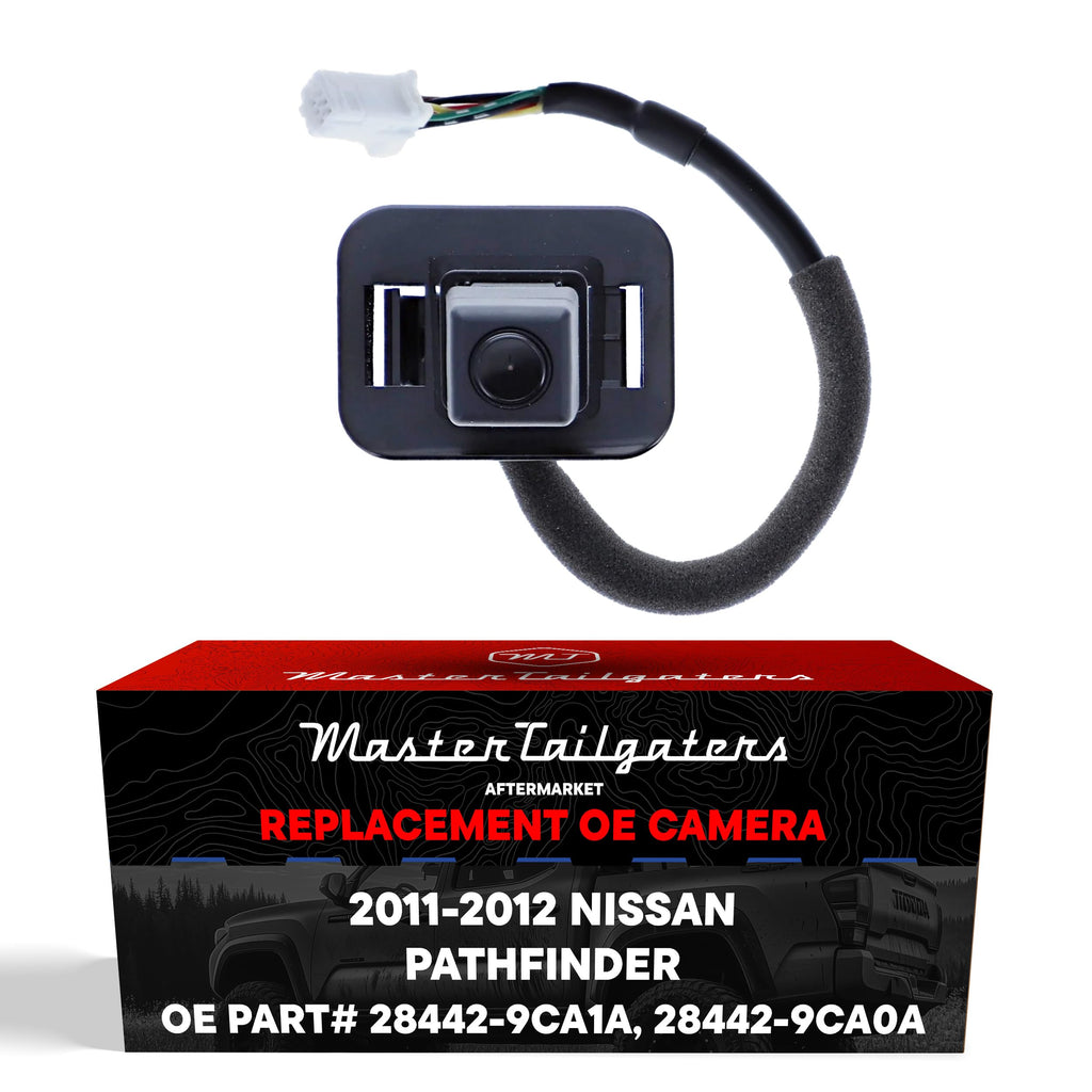 Master Tailgaters Replacement for Nissan Pathfinder (2011-2012) Backup Camera OE Part # 28442-9CA1A, 28442-9CA0A