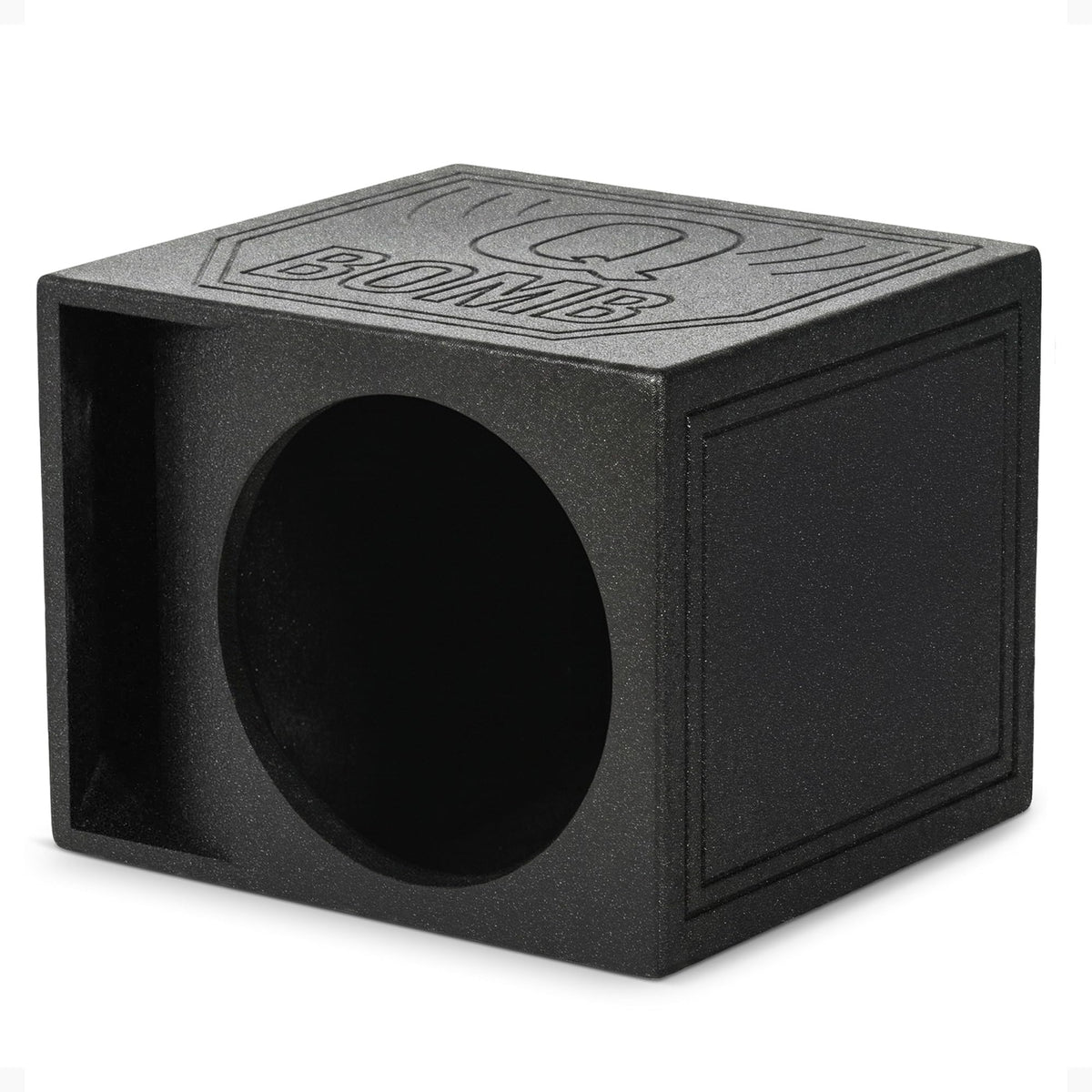 QPower QBOMB15HP Single 15" Vented Side-Ported Subwoofer Box, 32 Hz