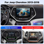 4+128G 10 inch Screen for Jeep Cherokee Radio 2013-2018 Android Car Stereo