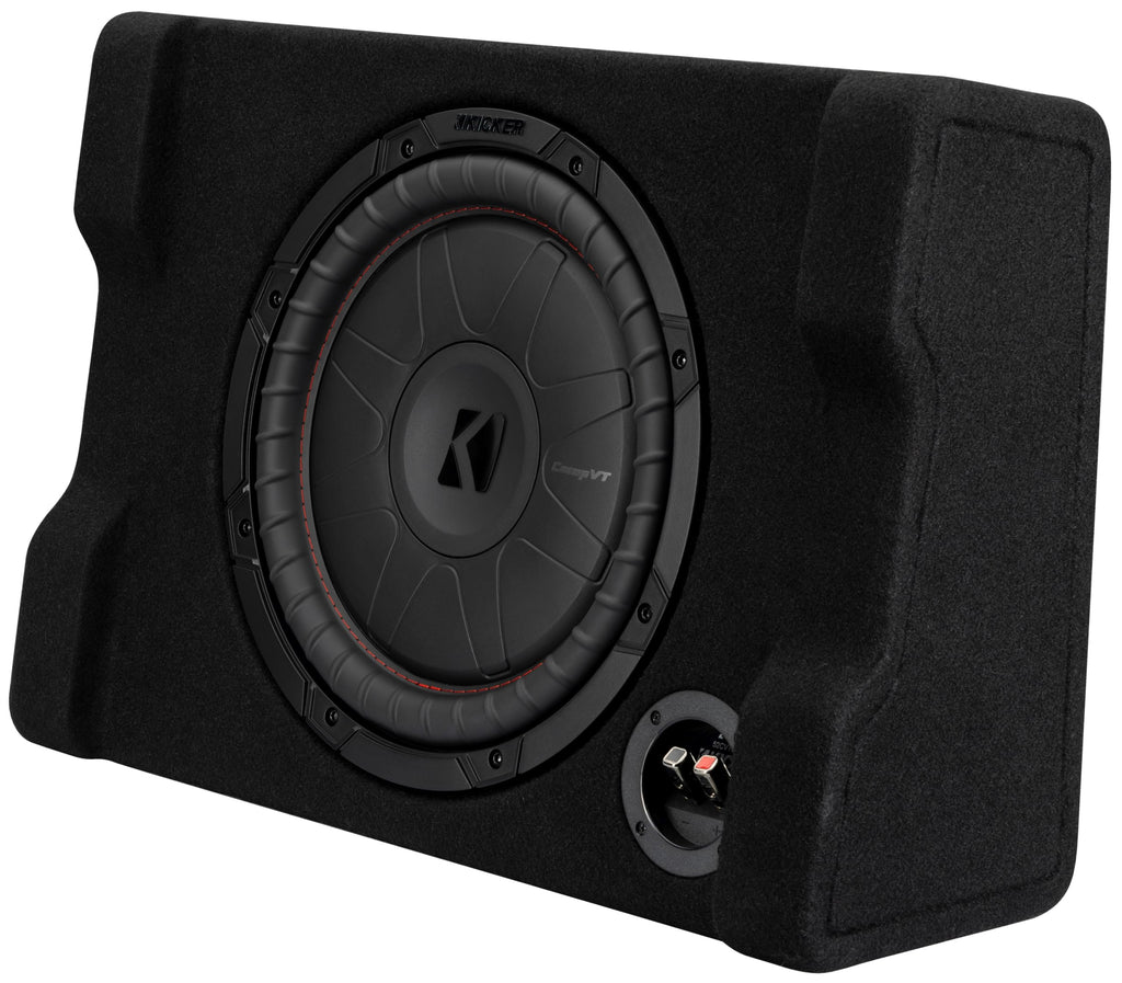 KICKER 52CVTDF122 CVTDF 12" Subwoofer in Down Firing Enclosure, 2-Ohm