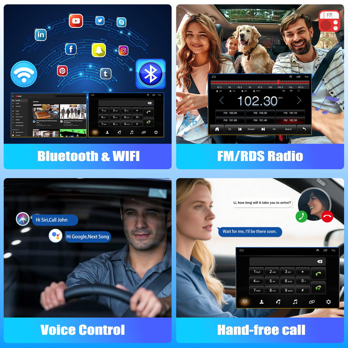 7" Android 15 Car Stereo Radio for 2003-2006 Ford Expedition
