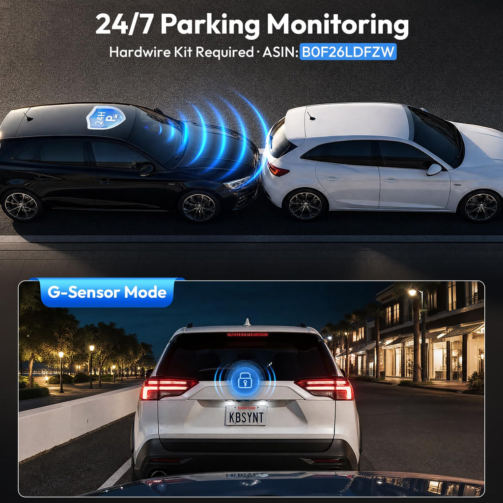 4K Dash Cam for 2026 Hyundai Palisade & Palisade Hybrid,Integrated OEM Look