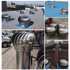Wind Turbines Attic Air Vent Ventilating Fan