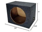 Kicker Comp C12 12" Rearfire Sealed Sub Box Harmony HA-A400.1 Amp Package