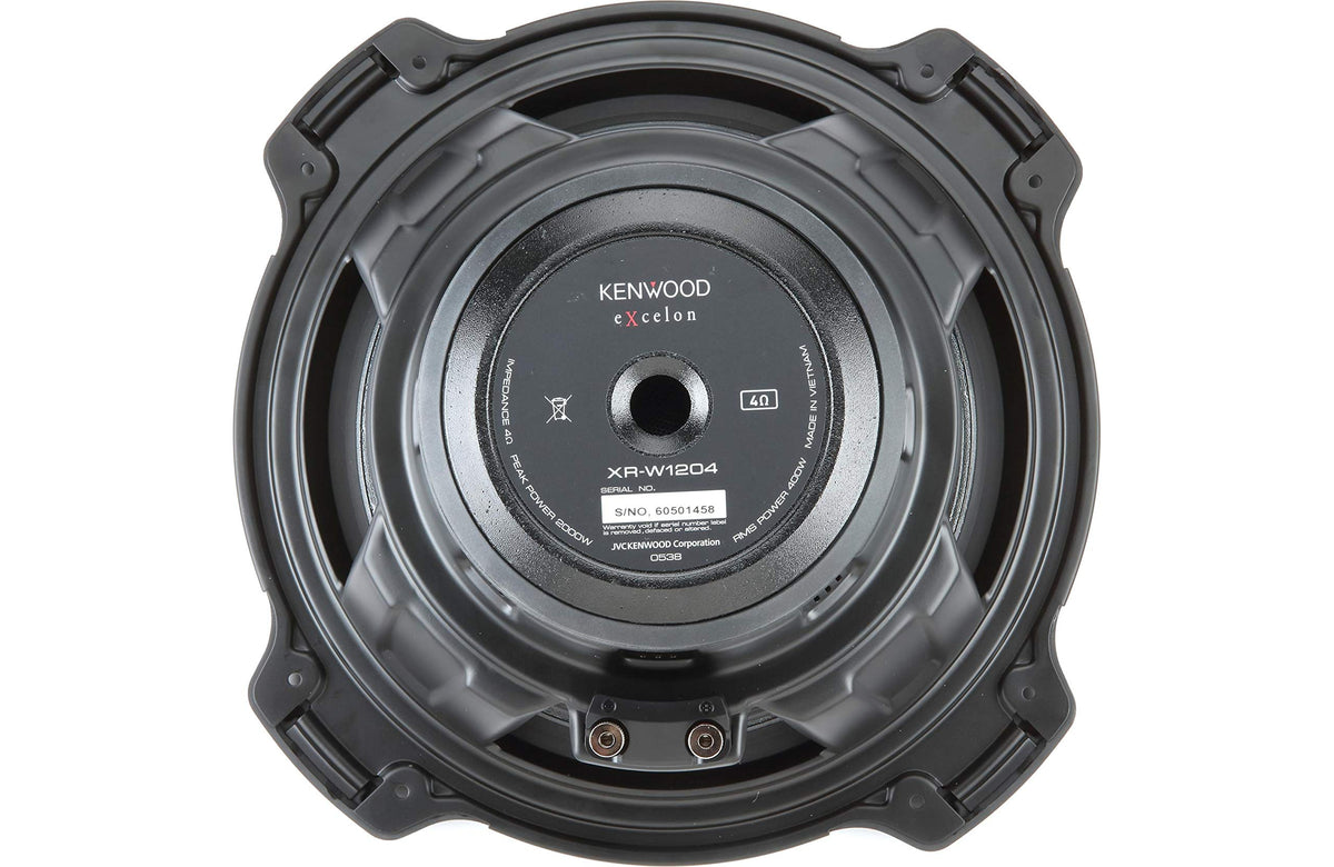 Kenwood XR-W1204 eXcelon 12" Oversized Subwoofer