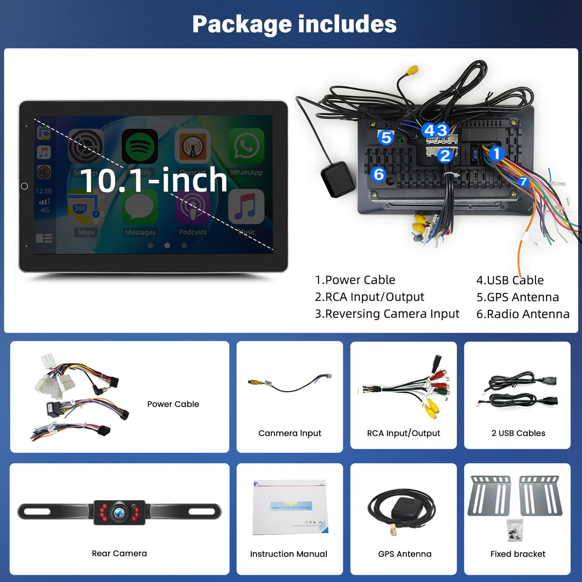 Car Stereo Radio for Chevy Suburban 2007 2008 2009 2010 2011 2012 2013 2014