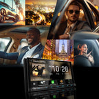 KENWOOD DMX958XR EXCELON Reference 6.8" Full HD Capacitive Touchscreen Car Stereo Receiver, Wireless Apple Carplay/Android Auto, Bluetooth, AM/FM HD Radio, MP3 Player, USB Port, Double DIN, SiriusXM