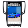 AuCar 14.4 Inch Touch Screen Android 13 Car Radio for Infiniti G37 2007-2013 Head Unit GPS Navigation Wireless Carplay Android Auto Stereo Multimedia Player 8GB RAM 128GB ROM, Carbon Fiber Trim