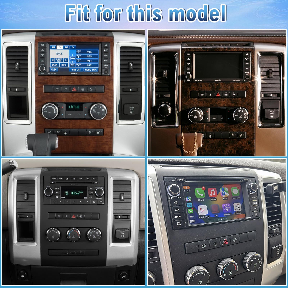 9.7" Car Stereo Radio for Nissan Frontier 2015-2021 4G+46G