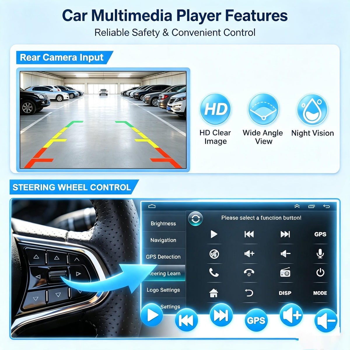 13'' Android Car Stereo Radio Head Unit for Jeep Renegade 2015-2020, 2K 1920 * 1200 Touchscreen Radio Support Wireless CarPlay & Android Auto, GPS Navigation, Bluetooth, FM + Backup Camera, 4+64G