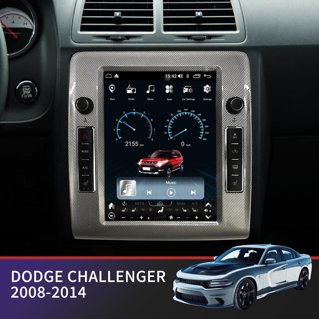 Car Radio Stereo for Dodge Challenger 2008-2014 Replacement
