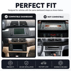 Android 14 Car Radio Stereo for BMW E53 X5 E39 M5 E38 1999-2007, 7" Touchscreen, Wireless CarPlay Android Auto, GPS, BT, SWC, WiFi 5G, DSP, FM RDS, Camera, 6m Extension, Dash Kit