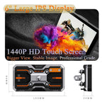 BODIMIA 7" Motorcycle Dash Cam with Camera