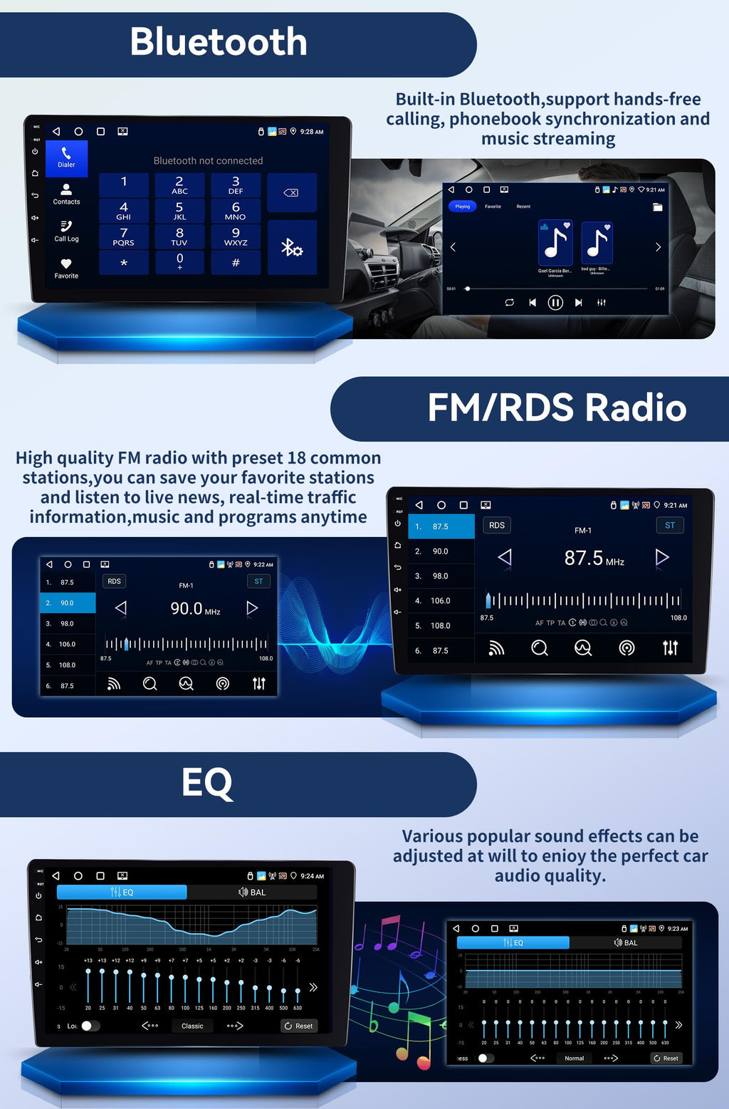 [4+64GB] Android 15 Car Radio Stereo for Nissan Murano(High-end) 2015-2019