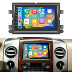 Android 15 Car Radio for Ford F150 2004-2008, Edge 2007-2010, 8Core 4+64GB 7” QLED Touch F150 Stereo with Wireless Carplay/Android Auto,GPS,WiFi, Bluetooth, FM SWC 1080P Backup Camera