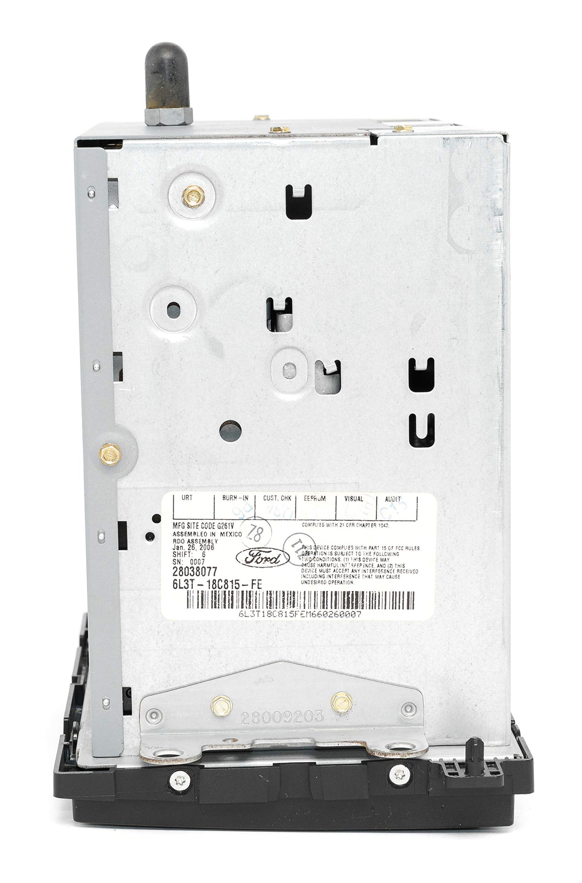 AM FM 6 CD Player with Bluetooth Upgrade 6L3T-18C815-FE