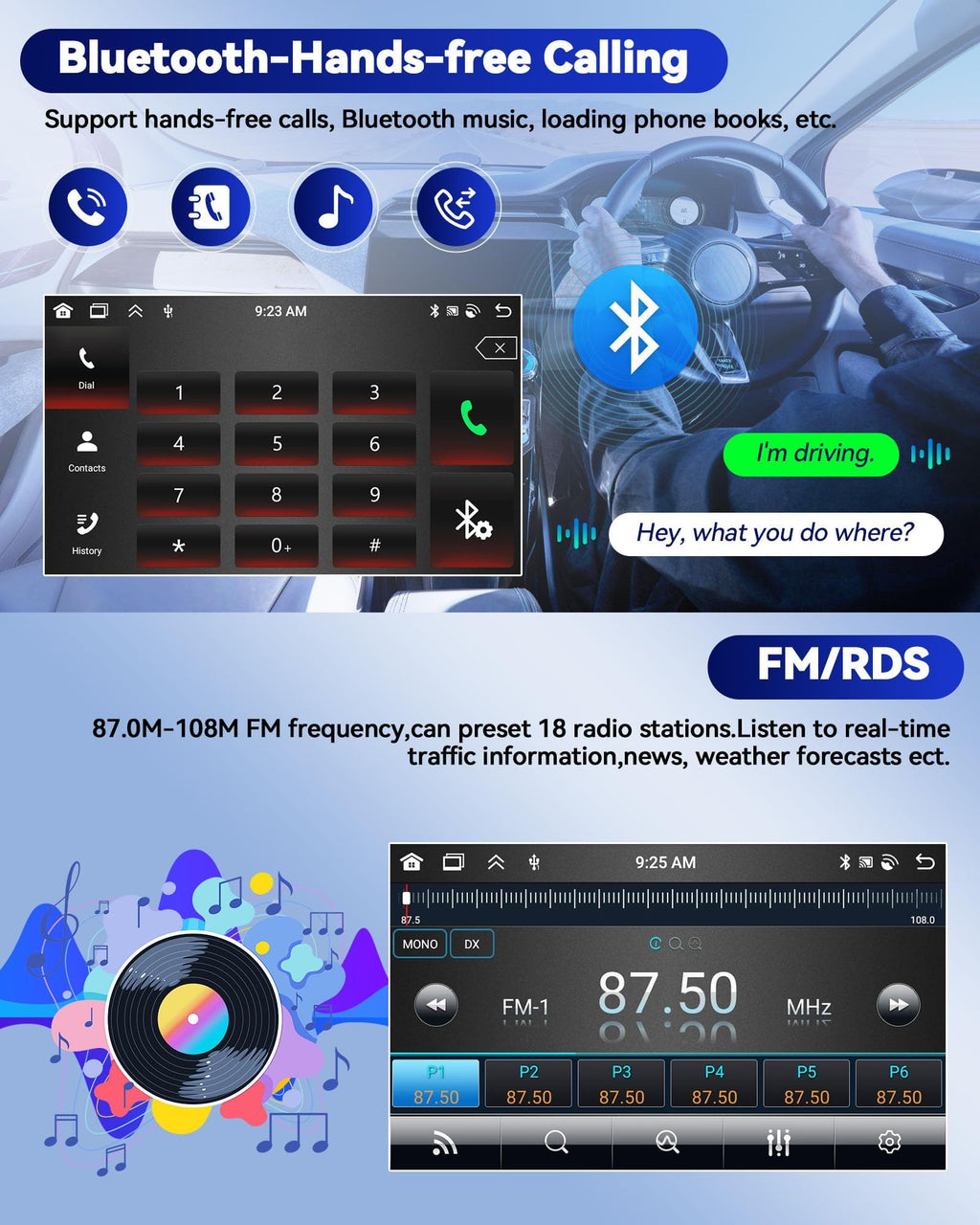 6G+128G 8 Core for Hyundai Tucson IX35 2010-2015 Android Car Stereo Carplay