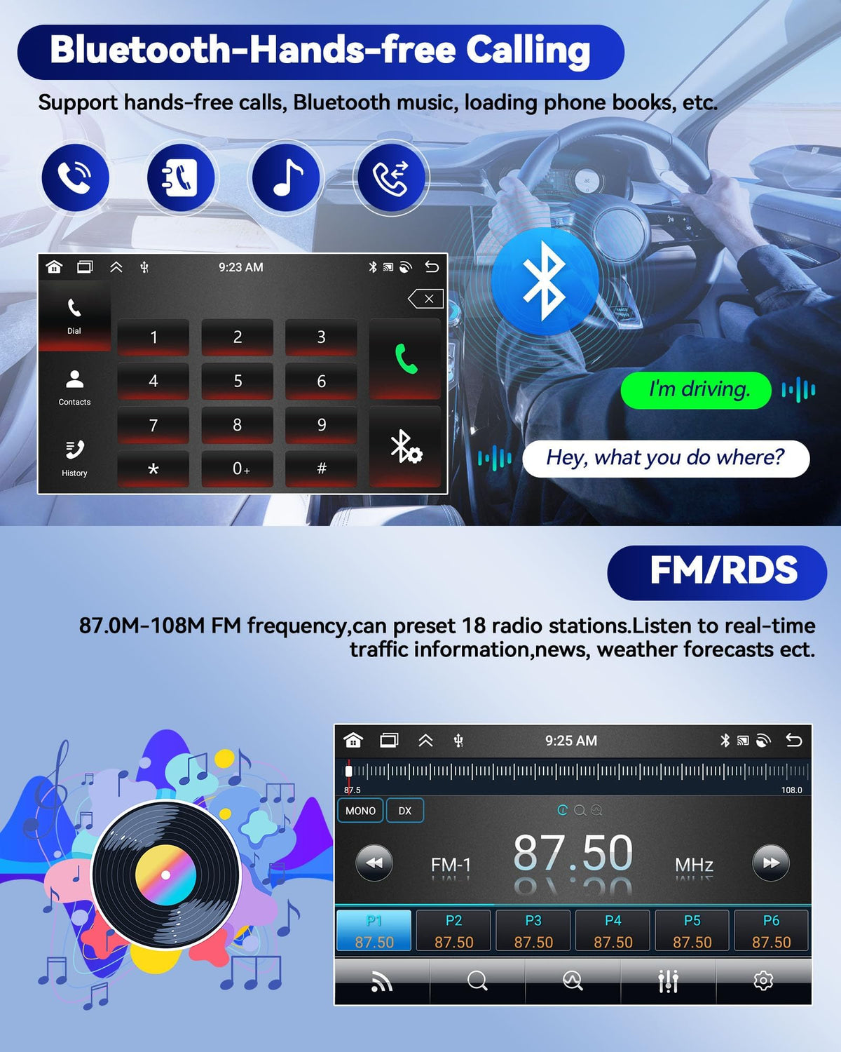 6G+128G 8 Core for Hyundai Tucson IX35 2010-2015 Android Car Stereo Carplay