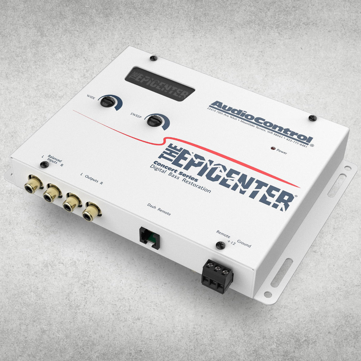 AudioControl The EPICENTER Concert Series Bass Restoration Processor, White