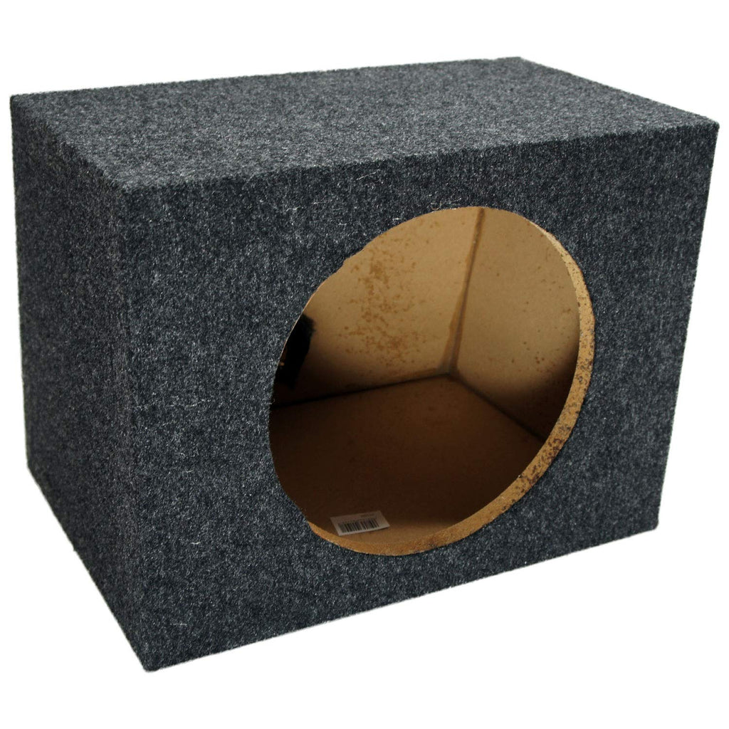 Harmony Audio Universal Car Stereo Rearfire Sealed Single 10" Kicker Bundle Comp C10 Sub Box Enclosure & Harmony HA-A400.1 Amp