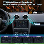 XTRONS Car Stereo for Audi A3 S3 RS3, Android 14 Qualcomm Octa Core 8GB+256GB Car Radio, 8 Inch IPS Touch Screen GPS Navigation for Car Bluetooth Head Unit Built-in DSP CarPlay Android Auto