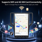 AuCar 14.4 Inch Touch Screen Android 13 Car Radio for Infiniti G37 2007-2013 Head Unit GPS Navigation Wireless Carplay Android Auto Stereo Multimedia Player 8GB RAM 128GB ROM, Carbon Fiber Trim