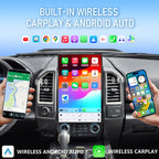 17.2 inch Android Radio Upgrade for Ford F150 2015 2016 2017 2018 2019 2020 Touch Screen Car Stereo Carplay Android auto Stereo (SYNC3)