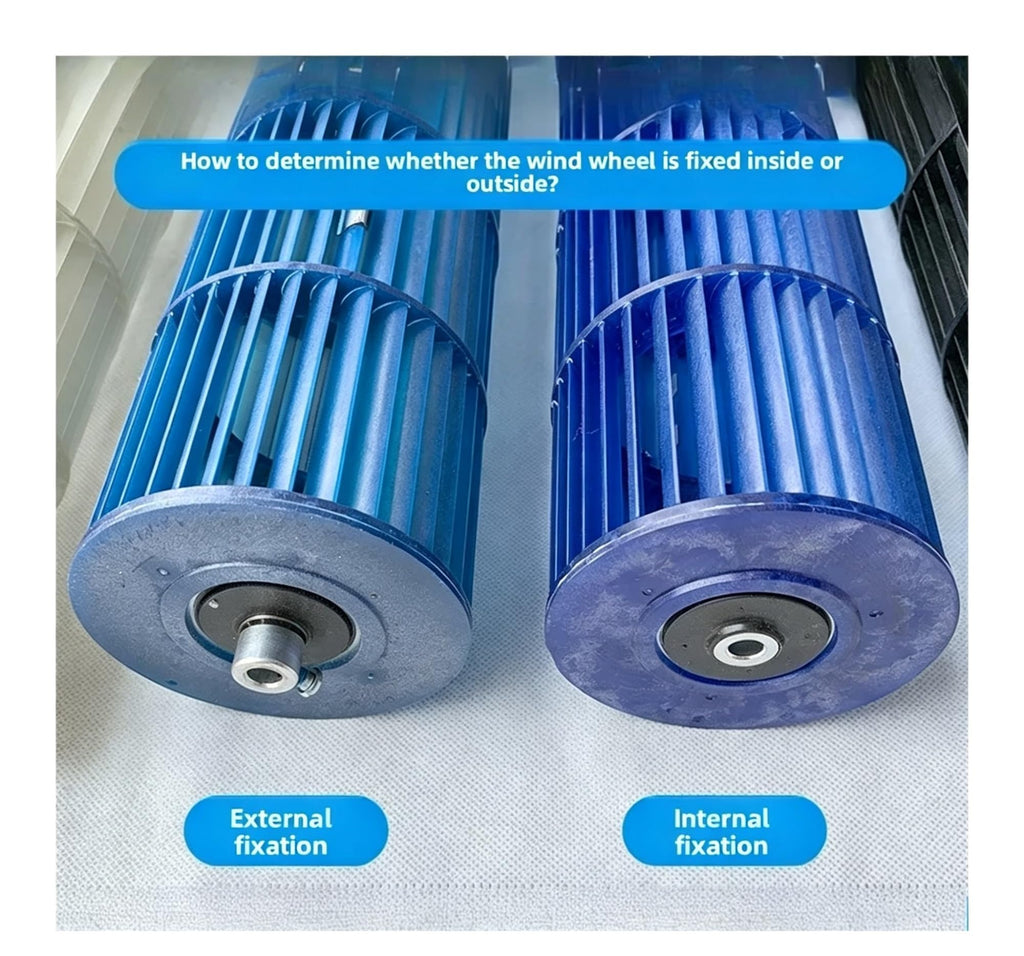 Air Conditioner Wind Turbine Silent on-Hook Cabinet air Duct Cross Flow Fan Blade drumInternal and External Fixation(Type Z)
