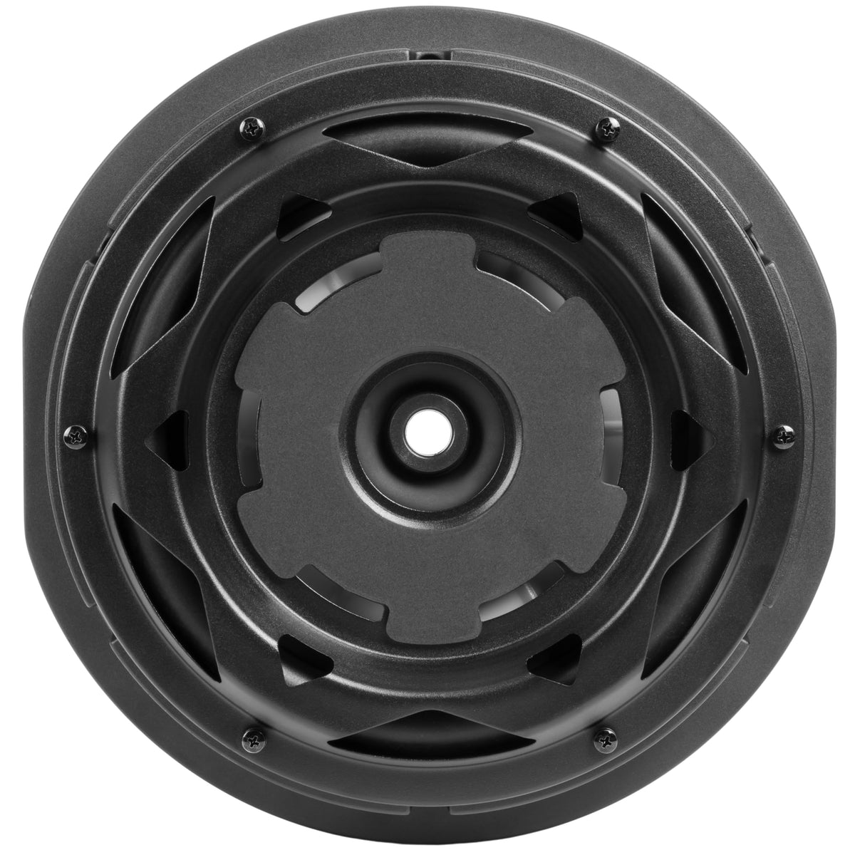 NVX QBSTA 900W Max (300W RMS) 11" Powered Spare Tire Subwoofer Box with Built-in Amp and Remote Bass Knob, Easy to Install in Cars