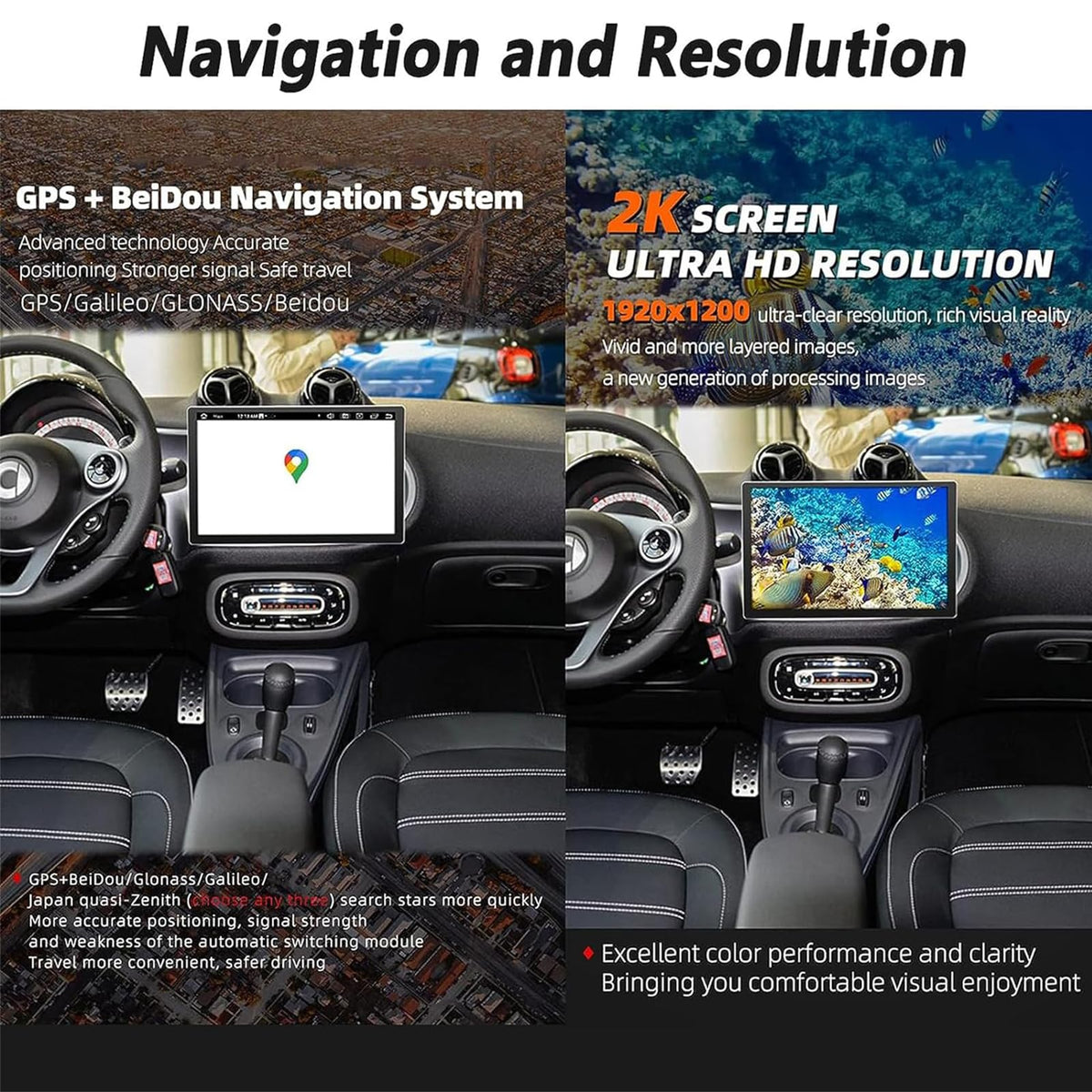 for Mercedes-Benz Sprinter 2018-2022 Android 13 Car Stereo Radio, 13.3 inch Multifunctional Touch Screen in-Dash GPS Navigation with Carplay, WiFi, BT, FM Backup Camera,8 cores 2+32