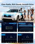 Android 14 Car Radio for Dodge Ram 1500 2500 3500 2013-2019 Auto AC, 8-Core 4+64GB Stereo with Wireless CarPlay Android Auto, 9” HD Touchscreen, 1080P Backup Camera, Physical Buttons, Dual Knobs