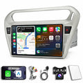 Android 14 Car Radio Stereo for Peugeot 301, Citroen Elysee 2014-2016, 9 Inch Touch Screen Dash Kit 4Core+2GB RAM+32GB ROM with Wireless CarPlay Android Auto GPS Navigation Bluetooth SWC WiFi 5G DSP