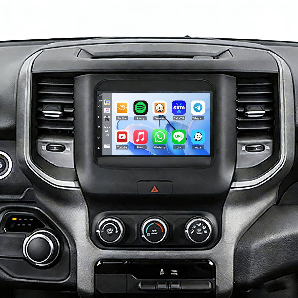 7Inch Double Din Car Stereo Radio for Dodge Ram 2013-2018