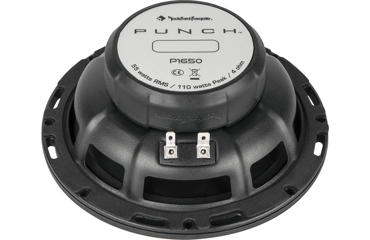 Pair of Rockford Fosgate Punch P1694 6" X 9" 300W 4-Way + P1650 6.5" 220W 2-Way Full Range Coaxial Speakers - 4 Speakers + Gravity Magnet Phone Holder