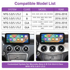 2026 10.25" CarPlay Screen for Mercedes-Benz A/B/CLA/GLA/G