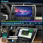 Updated Car Radio for Toyota Camry 2015 2016 2017 with Key & Fast Charging