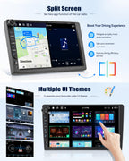 SIXTOP 4G+64G Android Car Stereo Radio for Honda Civic 2013-2017 Wireless CarPlay Android Auto Bluetooth 5.0 GPS 9 Inch HD Touch Screen WiFi FM/RDS Type-C 32EQ SWC AHD Backup Camera