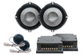 Earthquake Sound VTEK-MC5 500W 5.25-inch 2-Way Component Set with Tweeters and Passive Xovers,Black, Red, White, Gold, Grey