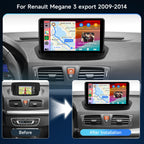 Hodozzy 4G+64G Car Stereo for Renault Megane 3 2008-2014 Touch Screen