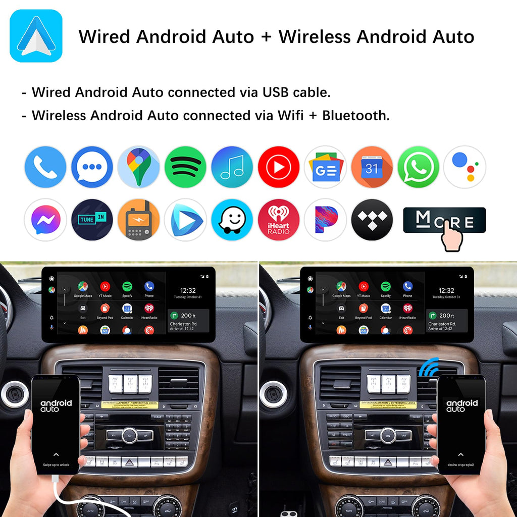 12.3" Wireless CarPlay Touchscreen for Mercedes-Benz G Class