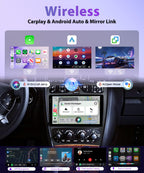Rimoody 4G+128G Android Car Stereo for Mercedes Benz C Class W203 C200