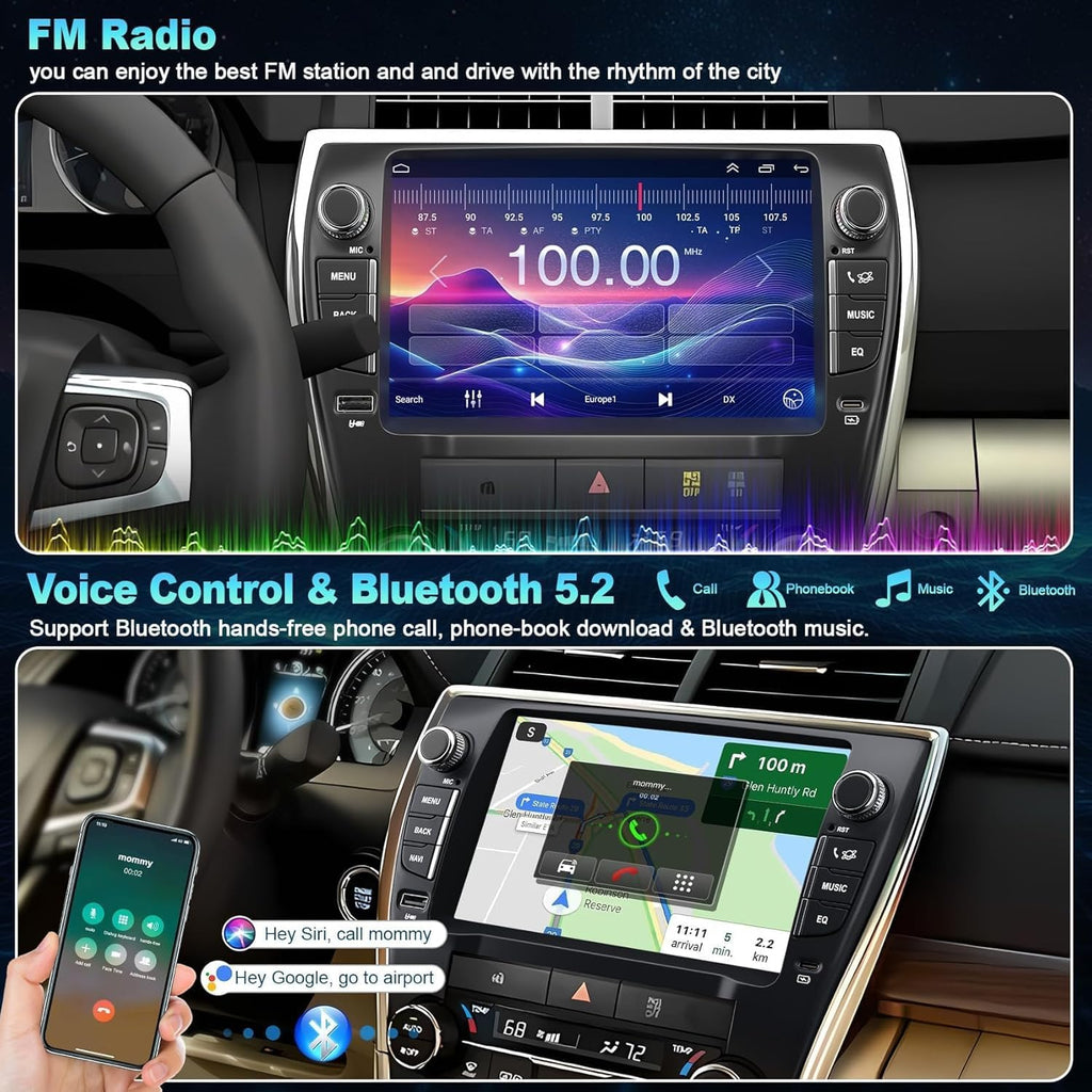 Car Radio for Toyota Camry 2015-2017 with Key Support Carplay Android Auto
