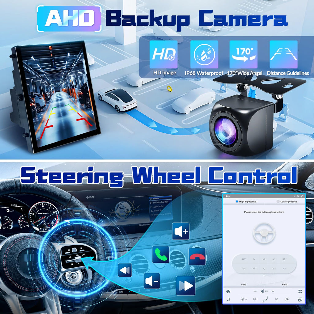 12.1" Android 13 4+64G Car Radio for Ford Taurus 2010 2011 2012