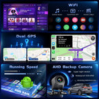 4G+64G Android 15 Radio for Mitsubishi Outlander Sport RVR ASX 2019-2021 Wireless CarPlay, 10'' Incell Full Touchscreen Stereo Android Auto Bluetooth 5G WiFi EQ FM RDS GPS WiFi SWC AHD Backup Camera