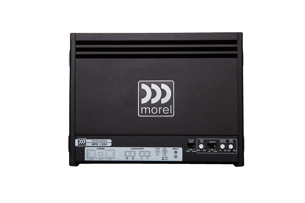 Morel MPS 1.550 550W Monoblock Class-D Car Audio Amplifier