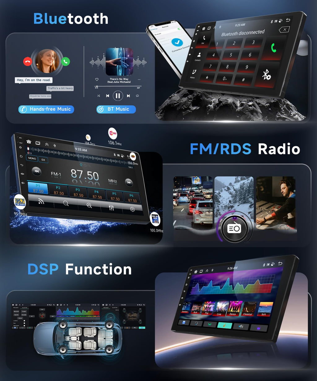 8 Core 6G+128G Android Car Stereo Radio for VW Volkswagen Beetle 2004-2010