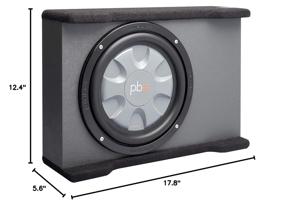 PowerBass PS-DF110T - 10" Single Loaded Down Firing Enclosure