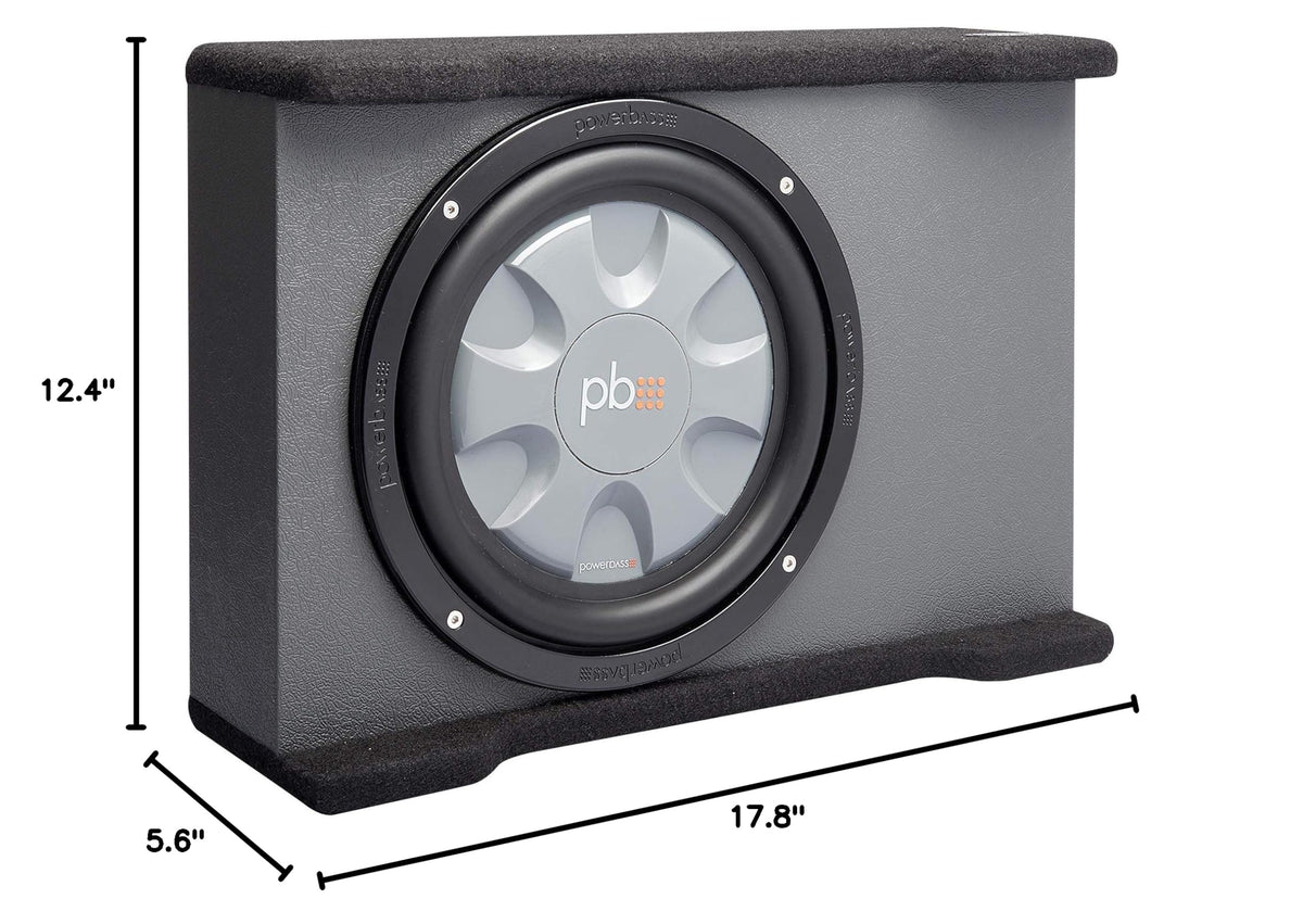 PowerBass PS-DF110T - 10" Single Loaded Down Firing Enclosure